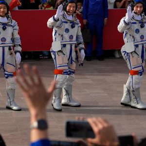 China space station crew returns to Earth after 6 months in space