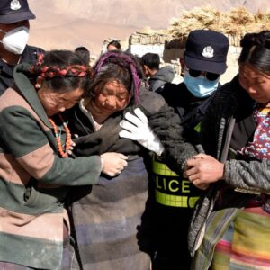 Tents arrive for survivors of quake that hit holy city in freezing high-altitude Tibet, killing 126